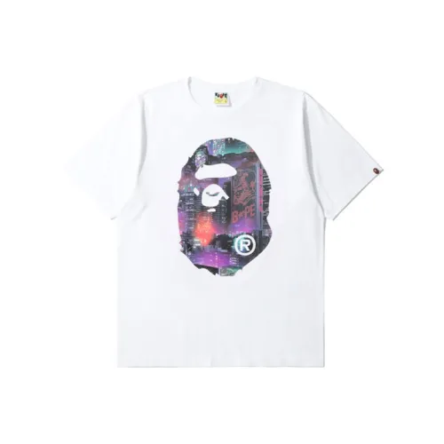 A BATHING APE Neon Tokyo Big Ape Head Tee