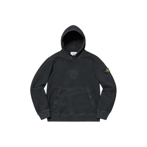 Supreme Stone Island Hooded Sweatshirt SS19