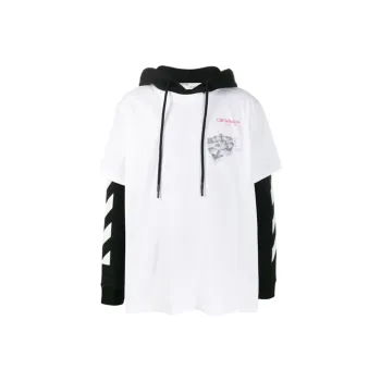 OFF WHITE SS20 Sweatshirt Loose Fit Men's White