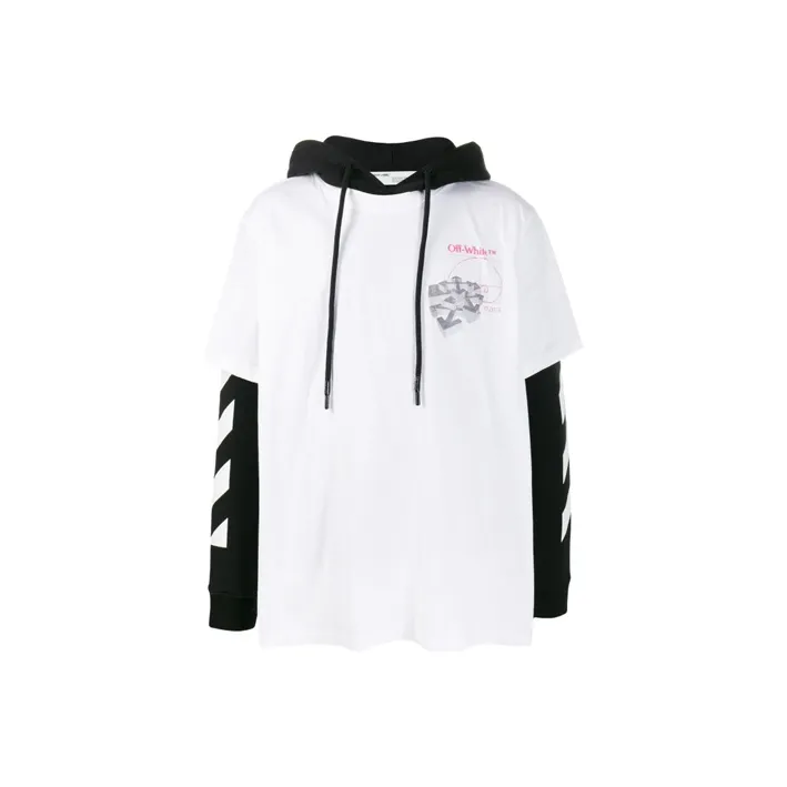 OFF WHITE SS20 Sweatshirt Loose Fit Men's White-0