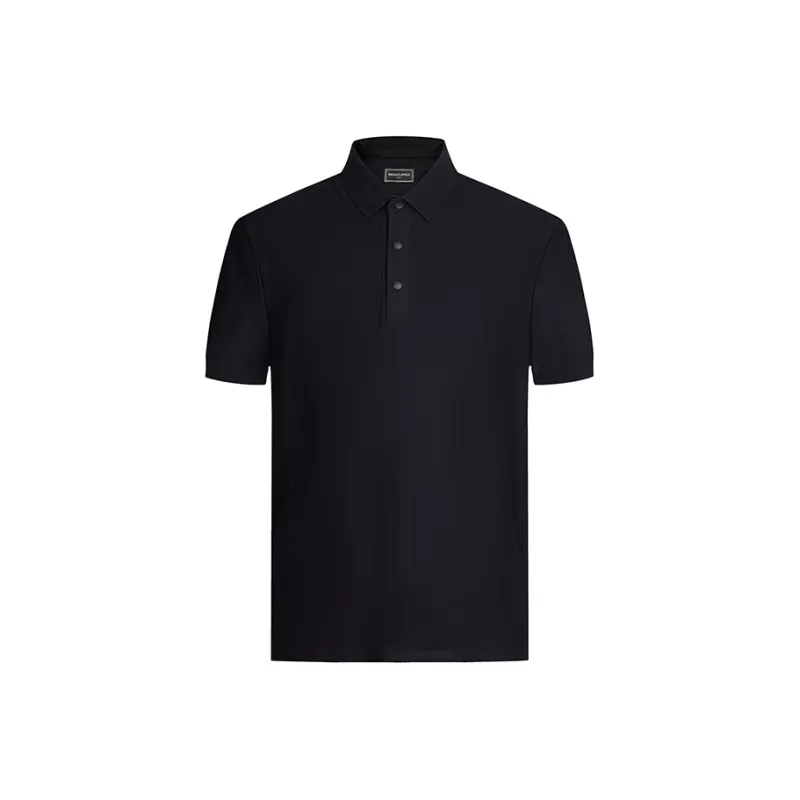 MANGANO Polo Shirt Men's Black Comes With Brand Shopping Bag-1