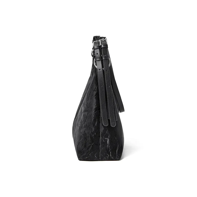 CNOLES Pearlescent Cow Leather Casual Workplace Date Commute Hobo Bag Shoulder Bag Women's Multicolor-22