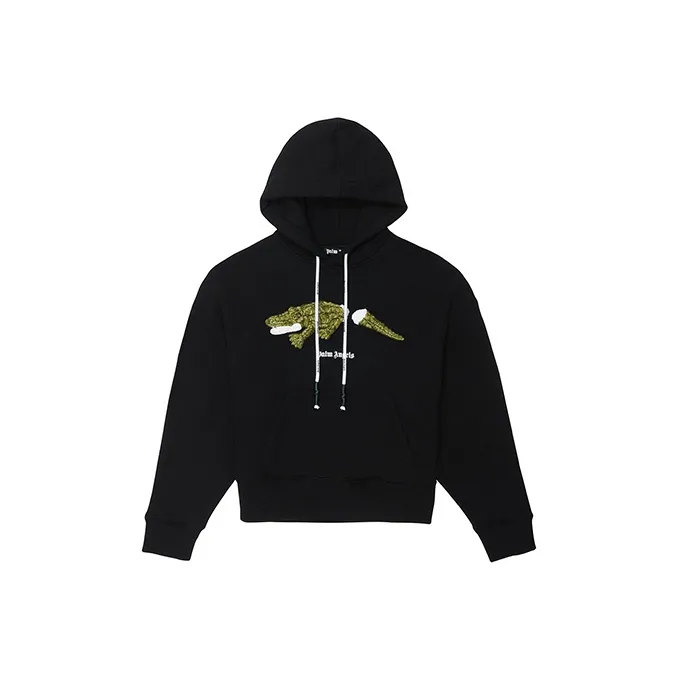 PALM ANGELS Croco Hoodie-0