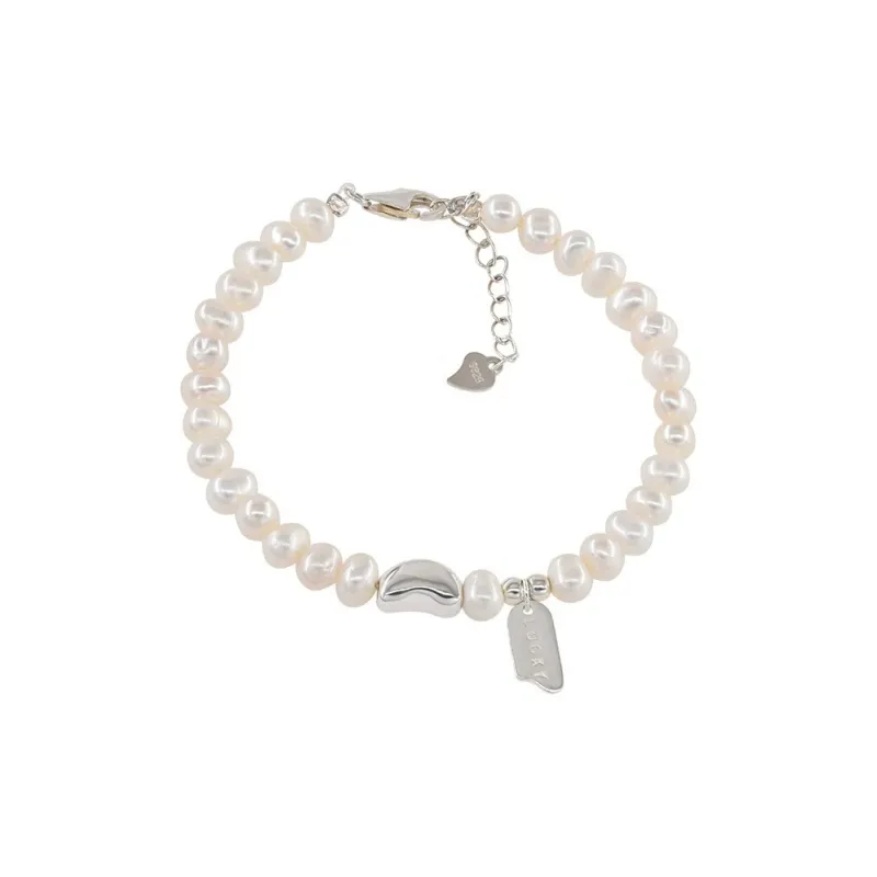 Old Fu Gold Pearl Bracelets Women's-0