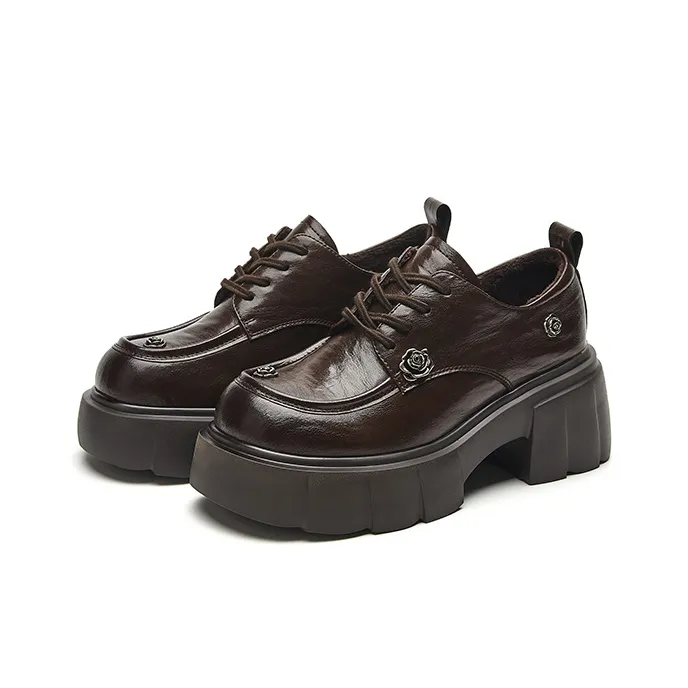 ST&SAT Chunky Heel High Heels Women's-5