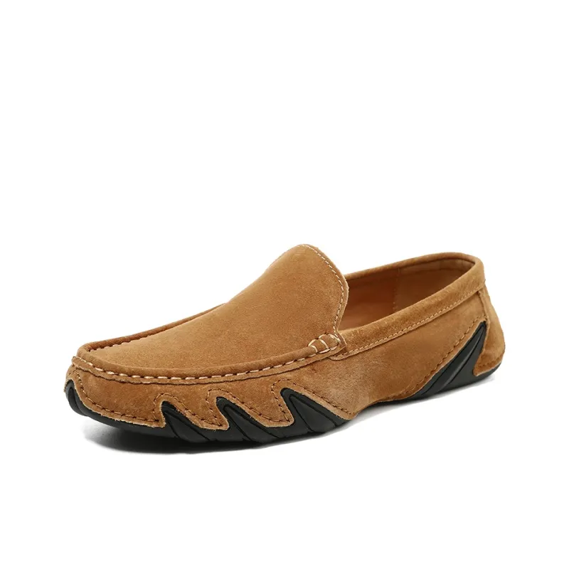 Bull charm Men's Casual Shoes Men Low Top Black/Khaki/Gray/Brown-18