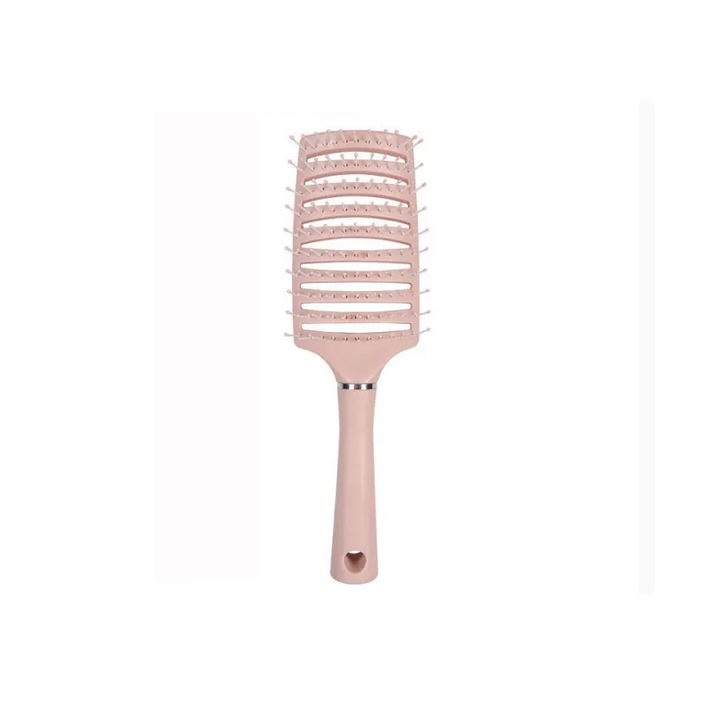 JINGLINGLONG Rib Comb For Women's Volume And High Hairline Styling Air Cushion Massage Comb For Long Hair Brush-4