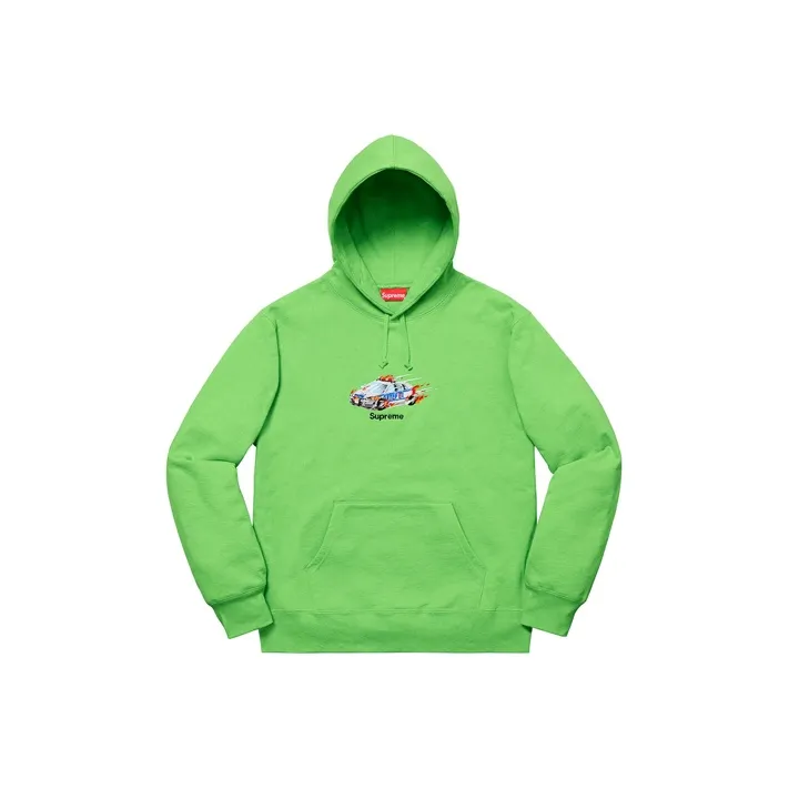 Supreme Cop Car Hooded Sweatshirt-0