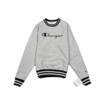 Champion Sweatshirt US Version Unisex Gray