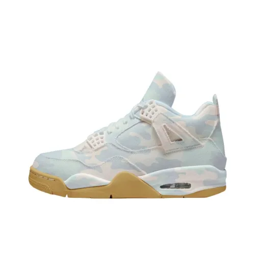 JORDAN 4 Retro Tex Denim Worn Blue Women's