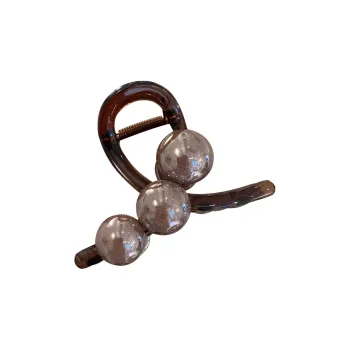 Left Europe Back Of The Head Medium Size With Less Hair Volume Hair Clips Women's