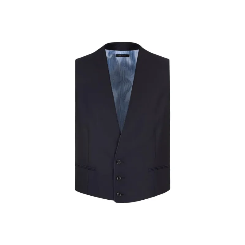 GIORGIO ARMANI Vests Men Black-0