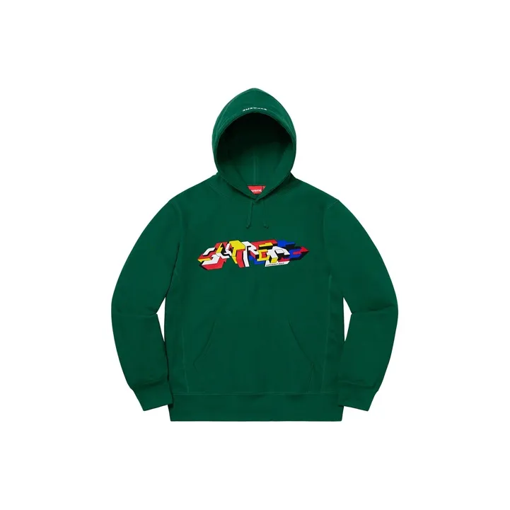 Supreme Delta Logo Hooded Sweatshirt-0