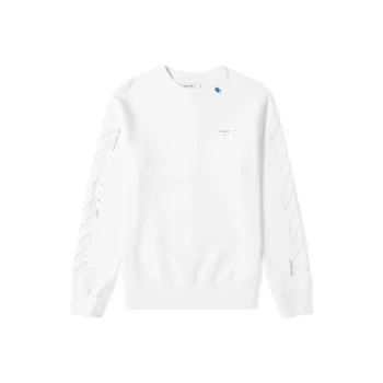 OFF WHITE Unfinished Diag Sweatshirt