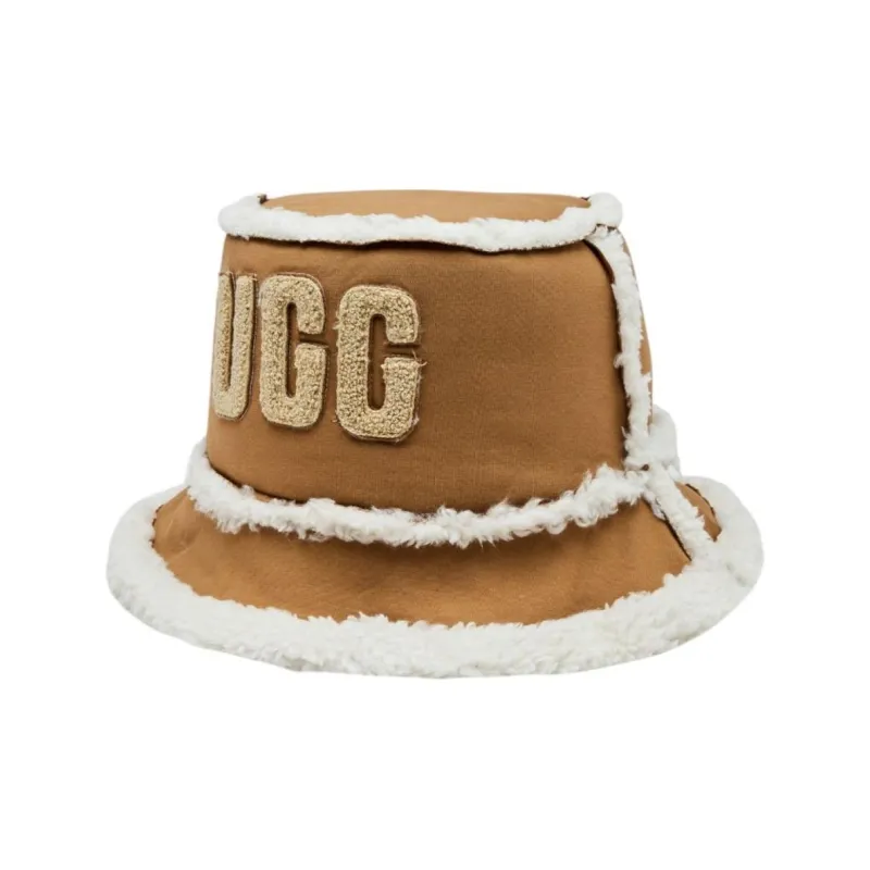 UGG Cotton Bucket Hats Women's Brown-1