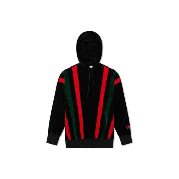 GUCCI Chenille Web Stripe Hoodie