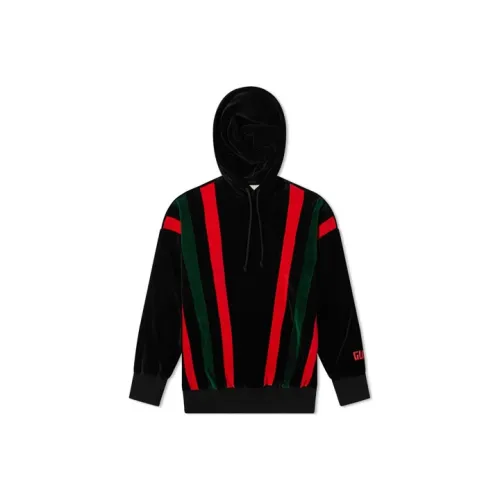 GUCCI Chenille Web Stripe Hoodie