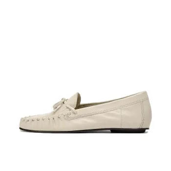 ZARA Loafers Women's Light Beige Yellow