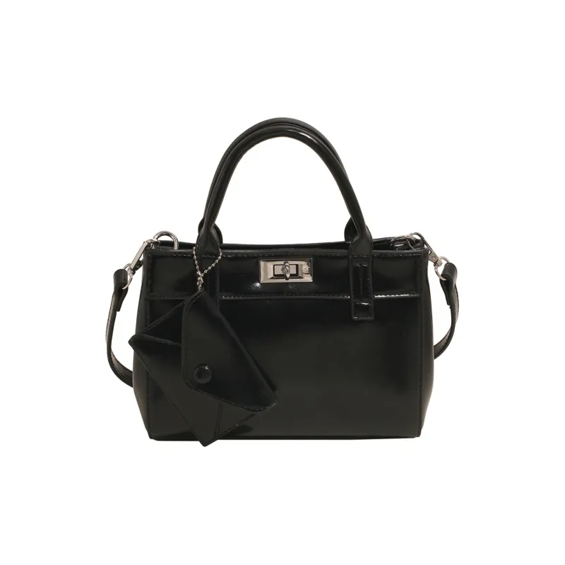Yalu PU Handbag, Shoulder Bag, Crossbody Bag Regular Women's Black/Pink/Silver/White-1