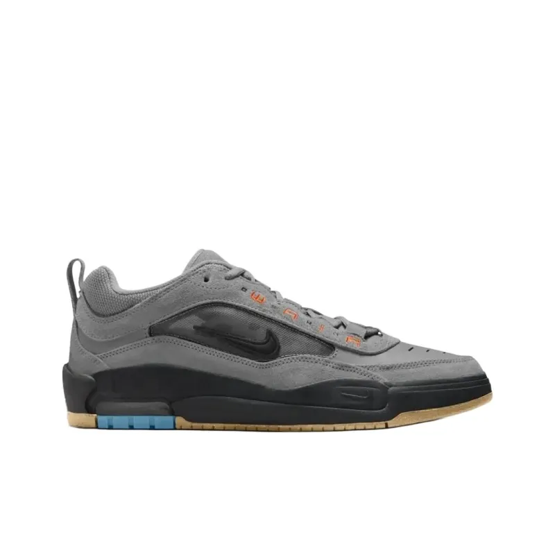 Nike SB Ishod Anti Slip Wear Resistant Low Top Skateboard Shoes Unisex Gray-1