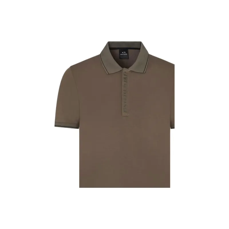 ARMANI EXCHANGEAE Polo Shirt Men's Green-1