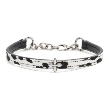 SMFK Alloy Necklaces Women's White Leopard Print