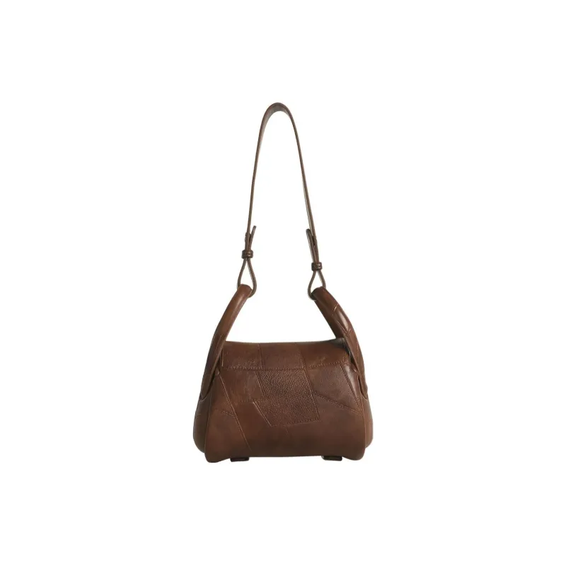 Kikawa Card PU Crossbody Bag, Shoulder Bag Small Size Women's Coffee-7