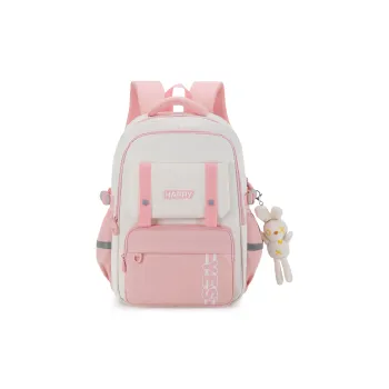 Deli Bear Water Resistant And Wear Resistant Fabric Backpack Unisex Multicolor