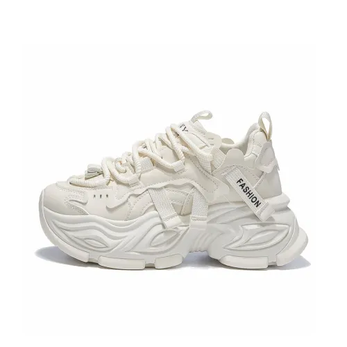 Medd Anti Slip And Wear Resistant Balance Low Top Chunky Sneakers Women's