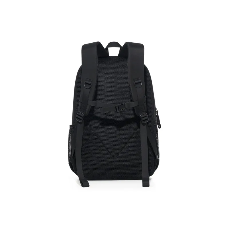 OIWAS Fabric Students Backpack Travel Backpack Laptop Bag Backpack Regular Unisex Black/Khaki-4