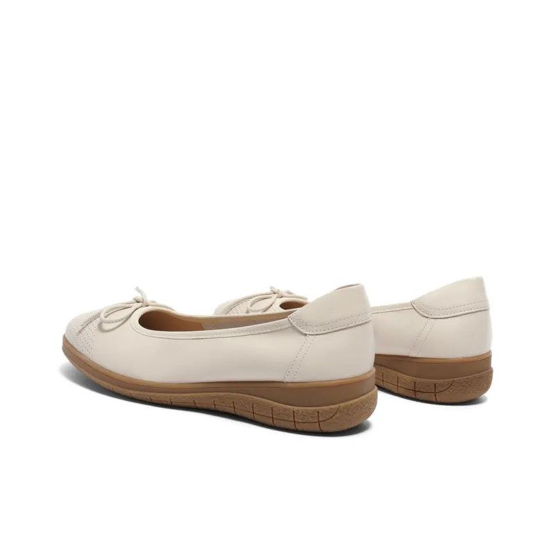 Senda Casual Single Shoes Women's Ecru-3