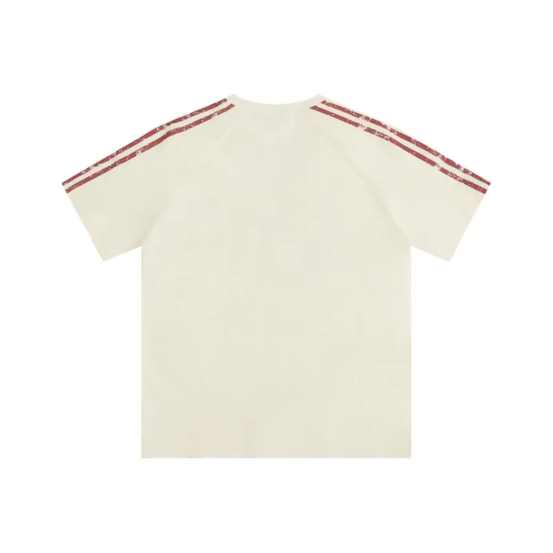 YUZHAOLIN Luxury Streetwear Half Sleeve Top Trendy Unisex-3