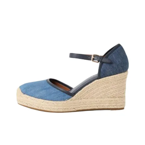 COACH Raine Wedge Heel High Heels 5.7cm Women's Blue