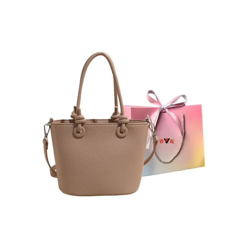 Yalu PU Handbag, Shoulder Bag, Crossbody Bag Regular Women's Black/White/Apricot/Pink-10