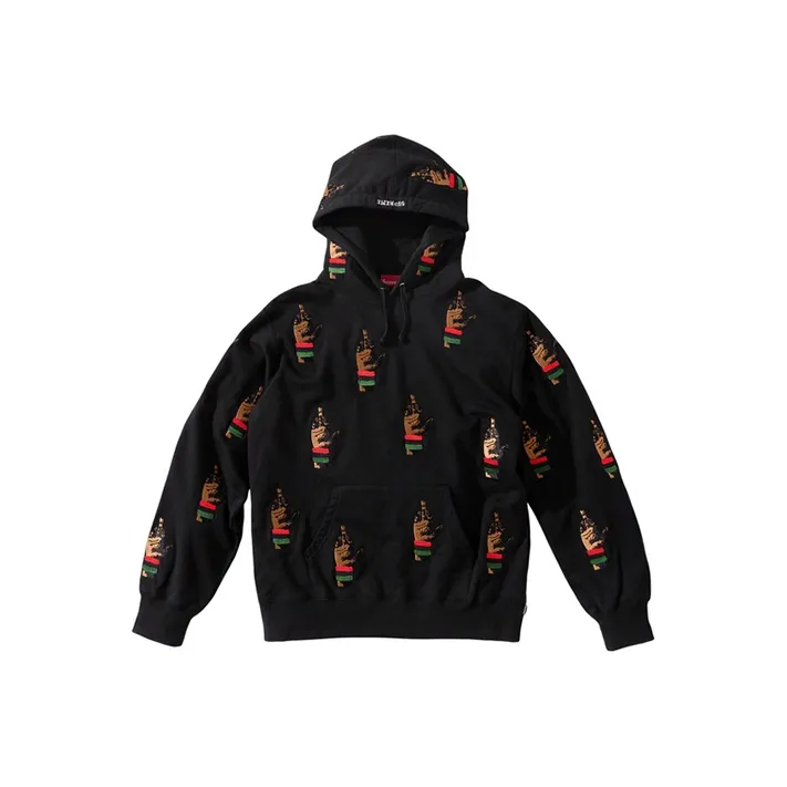 Supreme Dead Prez Rbg Embroidered Hooded Sweatshirt-0