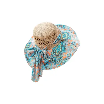 Cranta Komeia Cellulose Material And Polyester Bucket Hats Women's