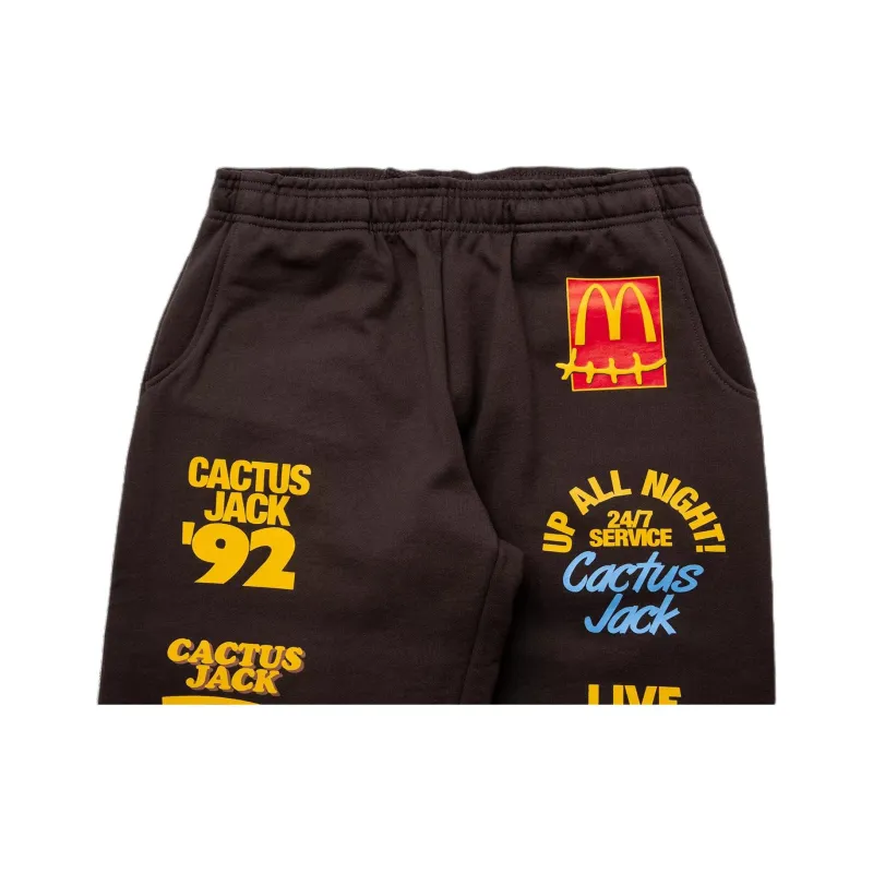 Travis Scott X McDonald's Sticker Bomb Sweatpants-2