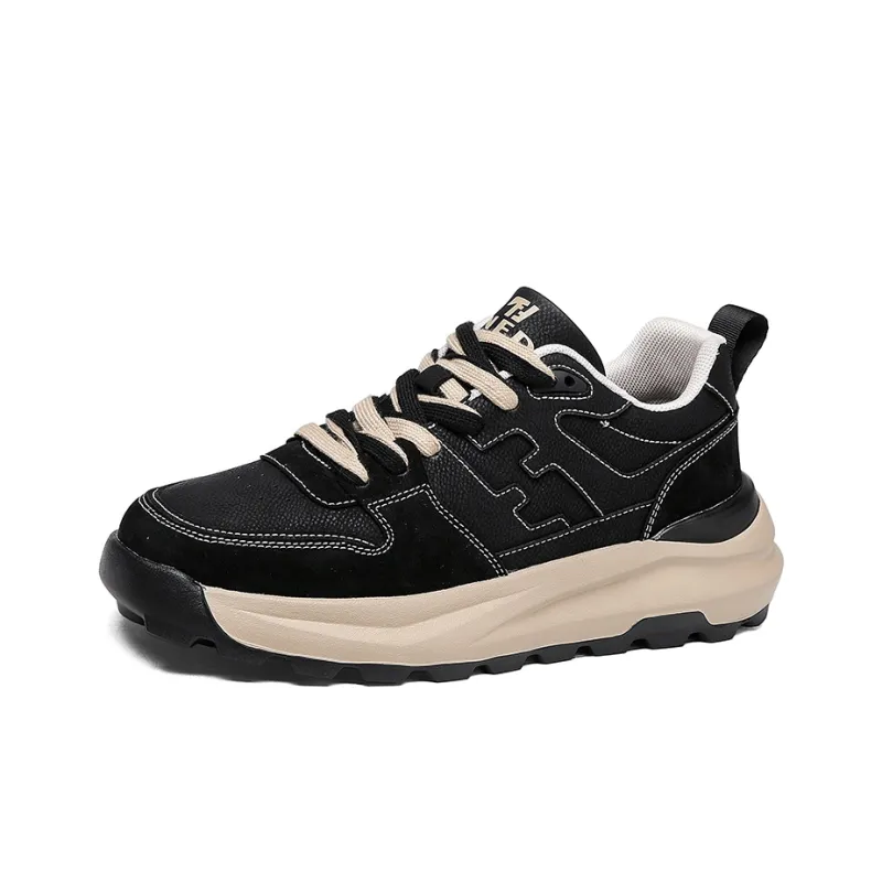 FACKRAM Cushioned Anti Slip Wear Resistant Moisture Wicking Lightweight Low Top Casual Shoes Men's-26