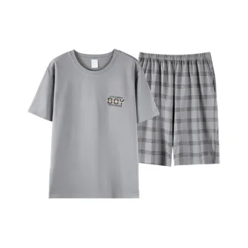 MIIOW Pajama Set Men's Silver Gray