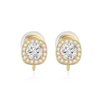 QIMEILA Alloy Clip On Earrings Unisex