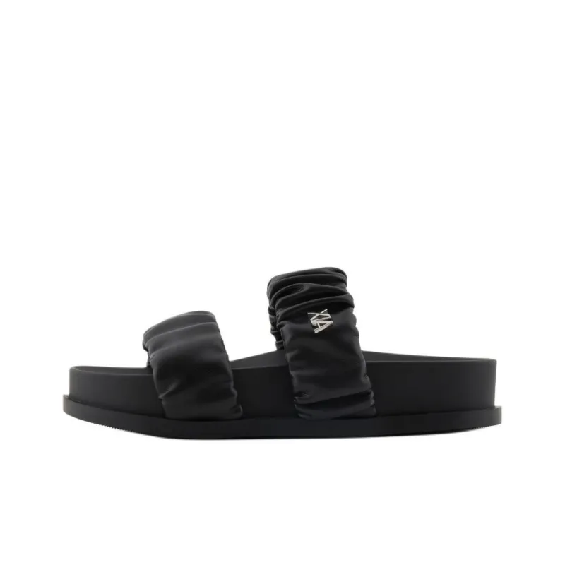 ARMANI EXCHANGEAE Slide Slippers Women's Black-0