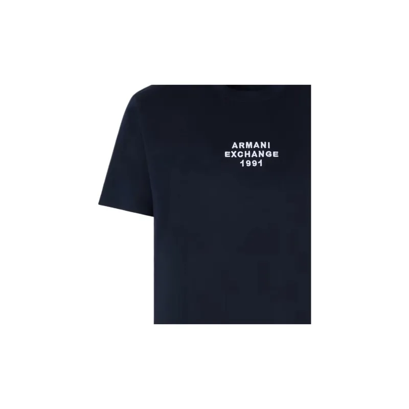 ARMANI EXCHANGEAE SS25 T Shirt Men's Navy Blue-1