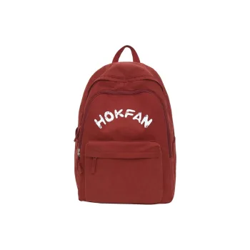 GEERDUN Nylon Backpack Regular Unisex White/Black/Red/Khaki/Green