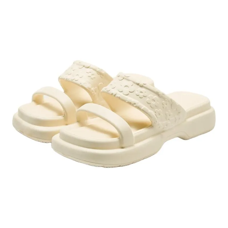 Lymia Summer Two Piece Fashion Trend Height Increasing Platform EVA Home Slippers Slip Resistant Beach-4