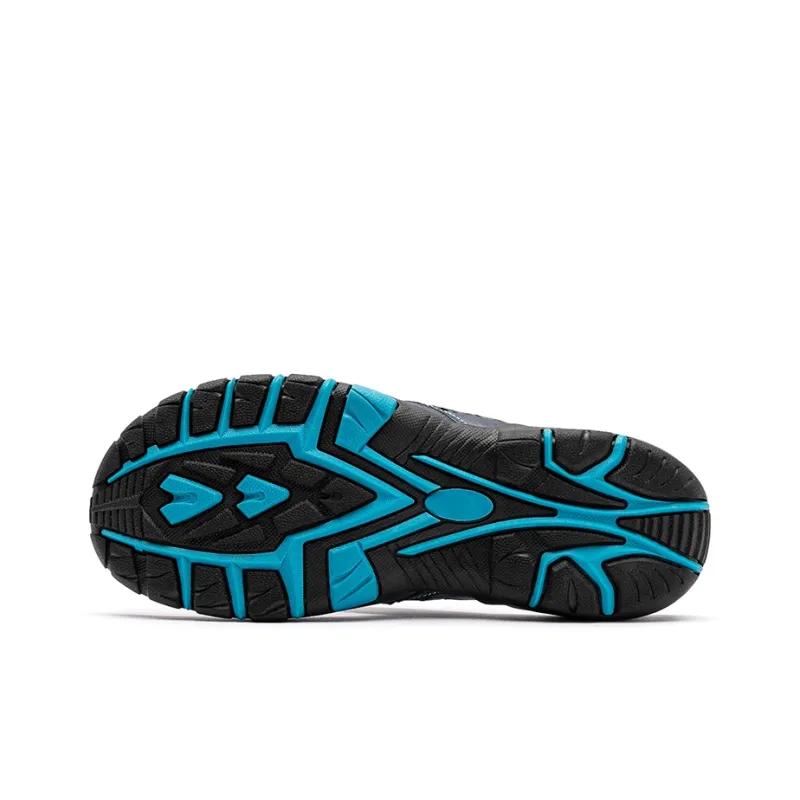 HOBIBEAR Odor Resistant Abrasion Resistant Slip Resistant Flip Flops Men's Dark Gray-4