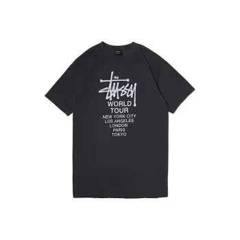 Stussy T Shirts Men Black