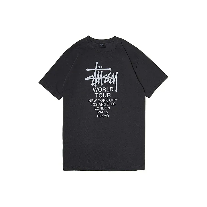 Stussy T Shirts Men Black-0