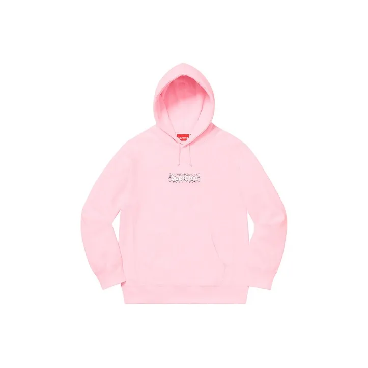 Supreme Bandana Box Logo Hooded Sweatshirt-0