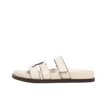 TORY BURCH Ines Slide Slippers Women's Ivory White