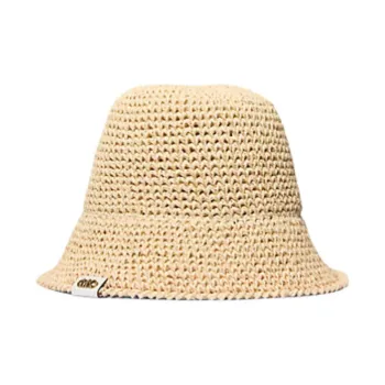 MICHAEL KORS Crochet Straw Bucket Hat